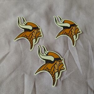 Vikings THEMED Stickers Lot of 3 NEW unbranded
